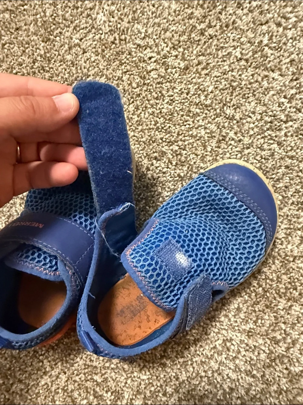 Merrell lightweight mesh